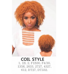 R&B Collection Synthetic hair All Star Wives Style Wig - COIL-Style