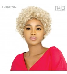 R&B Collection Euro Tress Heat Resistant Wig - E-BROWN