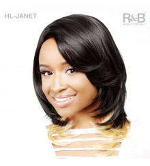 R&B Collection Human Hair Blended Lace Front Wig - HL-JANET