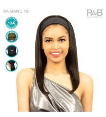 R&B Collection 13A 100% Unprocessed Brazilian Virgin Remy Hair Headband Wig - PA-BAND 18