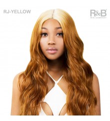 R&B Collection Human Hair Blended Hand Made Lace Wig - RJ-YELLOW