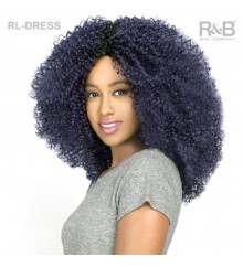 R&B Collection Human Hair Blended Lace Front Wig - RL-DRESS