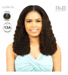 R&B Collection 13A 100% Unprocessed Brazilian Virgin Remy Hair U Part Lace Wig - U-DW-18