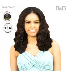 R&B Collection 13A 100% Unprocessed Brazilian Virgin Remy Hair U Part Lace Wig - U-SLW-18