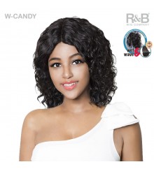 R&B Collection 12A Wet n Wavy 100% Unprocessed Brazilian Virgin Remy Swiss Lace Wig - W-CANDY