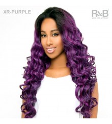 R&B Collection R&B X-Ruman and Human Lace Front Wig - XR-PURPLE