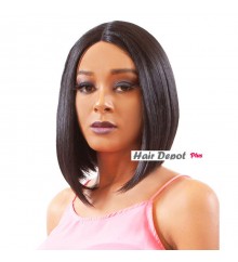 IT Tress Synthetic Glueless Center Part Lace Wig - LW-JINNY