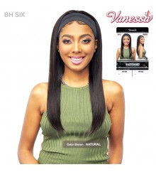 Vanessa 100% Human Hair Full Cap Headband Wig - BH SIX