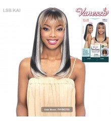 Vanessa Synthetic HD Part Lace Slim Bang Wig - LSB KAI