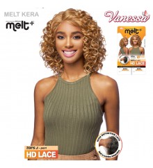 Vanessa MeltPlus 100% Premium Synthetic Tops J-Part HD Lace Wig - MELT KERA (MIST KERA)