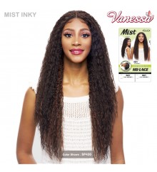 Vanessa Synthetic HD Deep Middle Part Lace Wig - MIST INKY