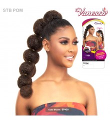 Vanessa Express Curl Synthetic Hair Drawstring Bundle Wrap Ponytail - STB POM