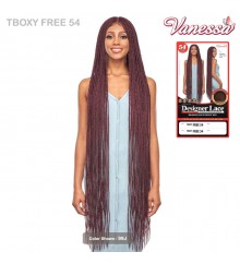 Vanessa Designer Lace Braided Lace Front Wig - TBOXY FREE 54