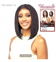 Vanessa Synthetic HD Lace Front Braided Wig - TBV BOXY 16