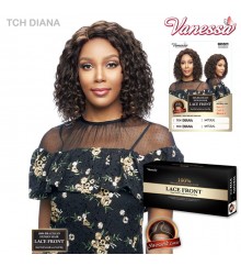 Vanessa 100% Brazilian Human Hair Swissilk Lace Front Wig - TCH DIANA