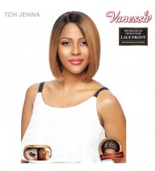 Vanessa 100% Brazilian Human Hair Swissilk Lace Front Wig - TCH JENNA