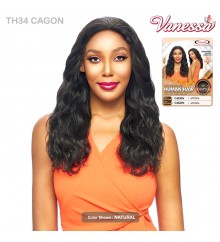 Vanessa 100% Unprocessed Human Hair 13X4 Swissilk Lace Wig - TH34 CAGON