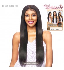 Vanessa Honey Brazilian Human Hair 13X4 Lace Front Wig - TH34 STR 30
