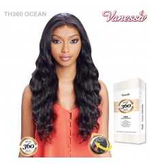 Vanessa Remy Natural Human Hair 360 Hand Tied Swissilk Lace Wig - TH360 OCEAN