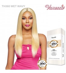 Vanessa Remy Brazilian Human Hair 360 Lace Front Wig - TH360 WET WAVY