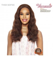 Vanessa Honey Brazilian Human Hair Swissilk Deep Lace Front Wig - TH5X SOFEE