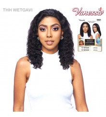 Vanessa 100% Brazilian Human Hair Hand Tied Swissilk Lace Front Wig - THH WETGAVI