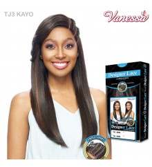 Vanessa Synthetic Designer Lace Front Wig - TJ3 KAYO