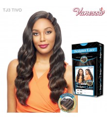 Vanessa Synthetic Designer Lace Front Wig - TJ3 TIVO