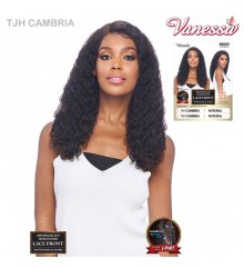 Vanessa 100% Brazilian Human Hair Swissilk Lace Front Wig - TJH CAMBRIA