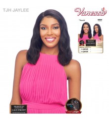 Vanessa 100% Brazilian Human Hair J-Part Swissilk Lace Front Wig - TJH JAYLEE