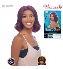 Vanessa Top Super Middle Lace Part Swissilk Lace Front Wig - TM ROMY