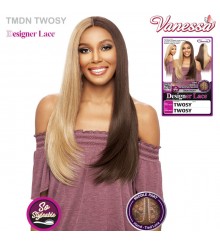 Vanessa Synthetic Tops Middle Part Designer Lace Front Wig - TMDN TWOSY