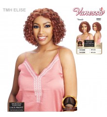 Vanessa 100% Brazilian Human Hair Middle Part  Swissilk Lace Front Wig - TMH ELISE