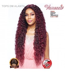 Vanessa Tops Deep Middle Lace Part Swissilk Lace Front Wig - TOPS DM ALANTA 38