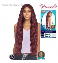 Vanessa Tops Deep Middle Lace Part Swissilk Lace Front Wig - TOPS TDM SHANI 38