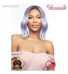 Vanessa Top Super Middle Part Lace Front Wig - TOPS M EVIE