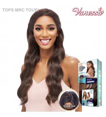 Vanessa Synthetic Middle Reverse C-Part Swissilk Lace Front Wig - TOPS MRC TOUEI