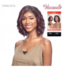 Vanessa Synthetic Thumb Part HD Lace Front Wig - TRMB RITA