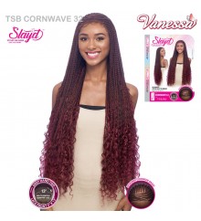 Vanessa Slayd Designer Cornrow Braid Lace Front Wig - TSB CORNWAVE 32