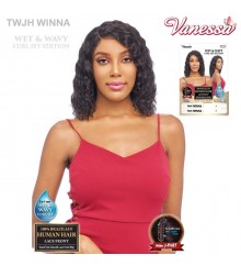 Vanessa Brazilian Human Hair Swiss Lace Front Wig - TWJH WINNA