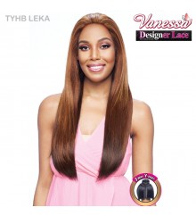 Vanessa Human Hair Blend Designer Lace Front Wig - TYHB LEKA