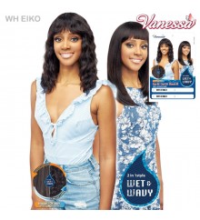 Vanessa 100% Human Hair Wet & Wavy Wig - WH EIKO